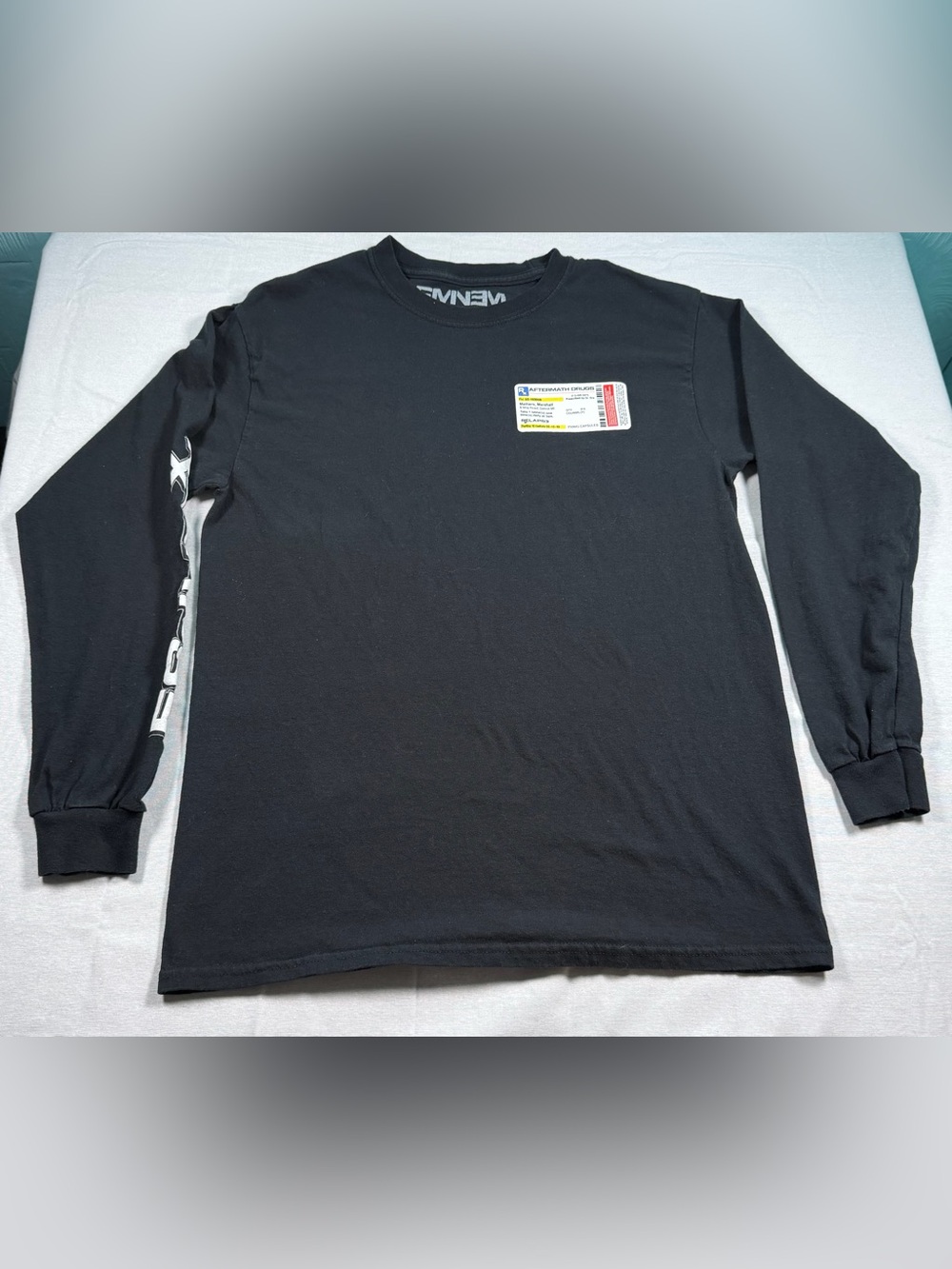 Official Eminem "Relapse" 10th Anniversary Promo Long Sleeve T-Shirt